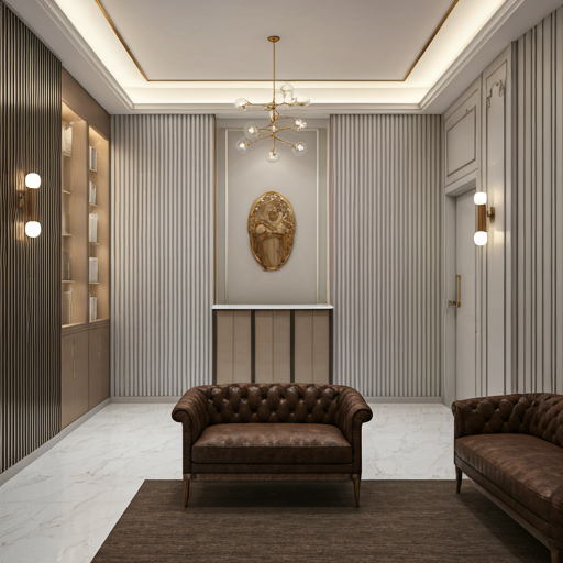 Interior da clínica